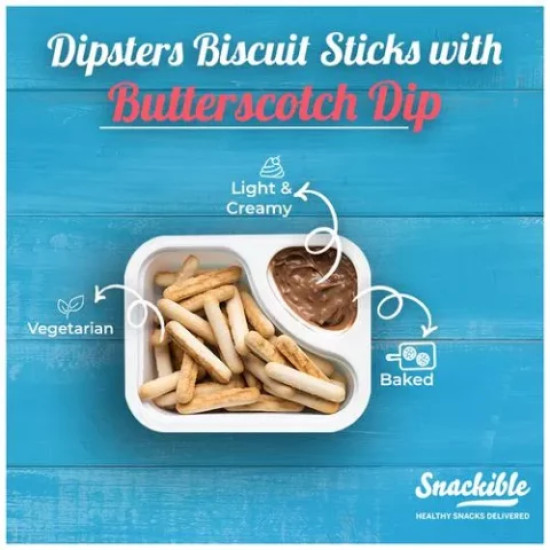 Butterscotch Dip with Biscuit Sticks