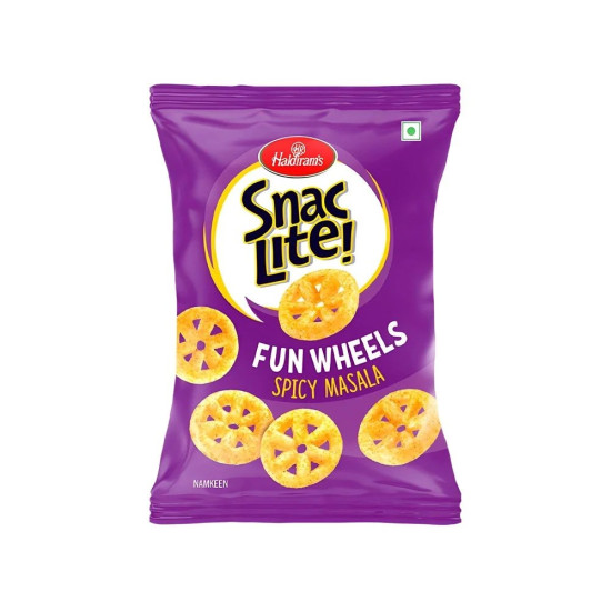 Haldiram's Snac Lite Fun Wheels Spicy Masala Namkeen