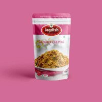 Jagdish Farshan Rajwadi Chevdo 500G - Spicy Mixture with Bengal Gram and Corn Flakes