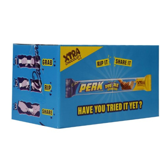 Cadbury Perk Double Wafer Chocolate Bar 26 G Pack Of 30 Pcs