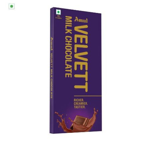 Amul Velvet  Milk Chocolate 150 G