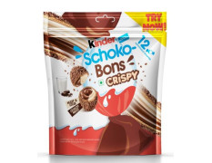 Dave's American Food Kinder Joy Schokobons Crispy 12Pcs, Milk And Cocoa Flavor,67.2Gm - Delightful Crispy Chocolate Treats