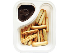 Chocolatey Dip With Biscuit Sticks – Smooth