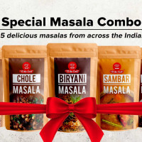 El The Cook Super Combo | Biryani, Chole, Sambar & Garam Masala | 5 x 50g