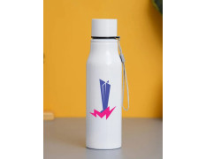 ICC Men's T20 WC-24 Printed Single Walled Stainless Steel Bottle - 750 ML