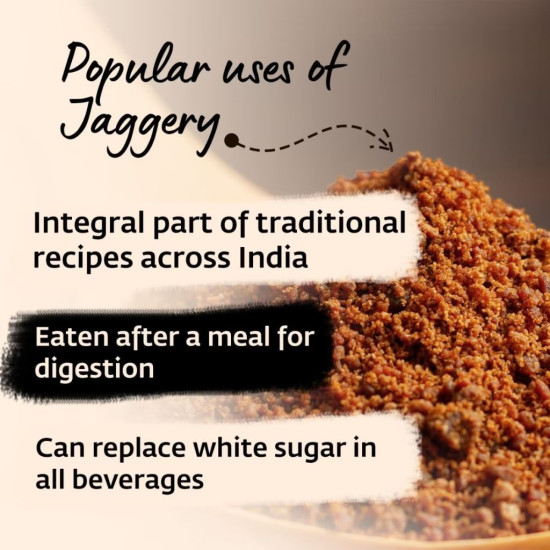 Isha life Pure and natural Jaggery. Great alternative to white sugar. Chemical free. High in nutrition (1kg)