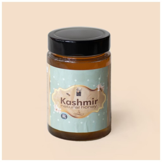 Isha life Natural Kashmir Honey (500 gm). Processed and filtered. Sourced from Kashmir Valley.