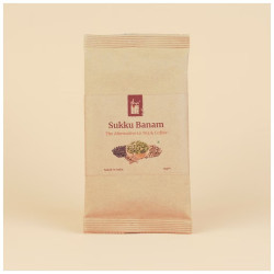 Isha life Sukku Coffee (75 gm). Ginger coriander coffee. Caffeine free. Preservative free. No artificial flavors or additives. Herbal drink for Good Health.
