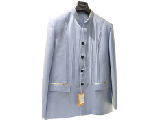 Men's Grey Designer Blazers Wedding, Family Function, Festival