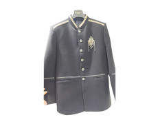 Customized Men's Grey Designer Blazer Wedding, Family Function, Festival