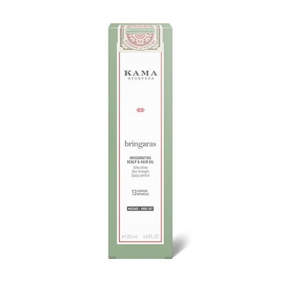 Kama Ayurveda Bringaras Invigorating Scalp & Hair Oil - 100% Natural Hair Care