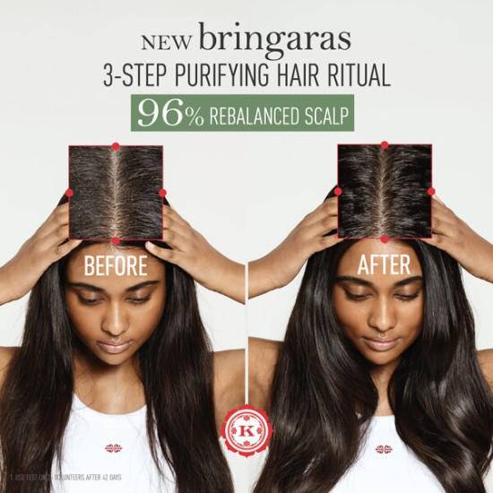Kama Ayurveda Bringaras Invigorating Scalp & Hair Oil - 100% Natural Hair Care