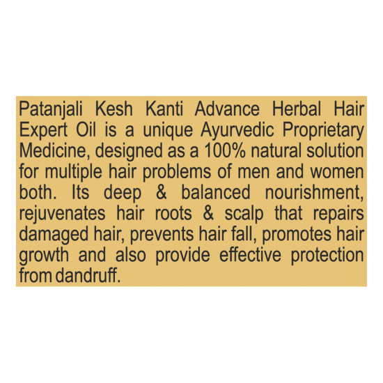 Patanjali Kesh Kanti Advance Herbal Hair Expert Oil 100 ml