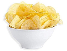 JEETBYKSHS Desi Aloo Papad Chips for Fasting, Crispy Soft & Crunchy, Hand Made 400Gms