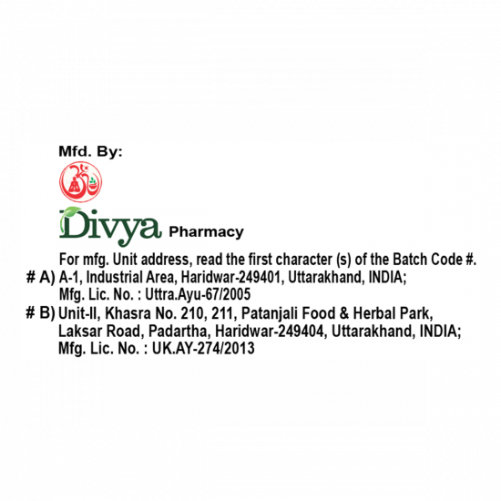 Divya Acidogrit Tablet 60 N 34 g