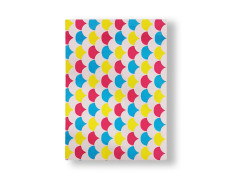 NeuOrigin Handmade Paper Notebook - White Elegance with Patterned Design, Tassels, Bookmark | Handcrafted in India