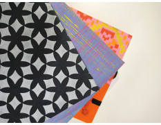 NeuOrigin Handmade Paper Notebooks (Pack of 3) - Aesthetic Designs, Artwork, Tassels, and Bookmark | Handcrafted in India