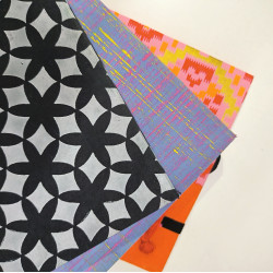 NeuOrigin Handmade Paper Notebooks (Pack of 3) - Aesthetic Designs, Artwork, Tassels, and Bookmark | Handcrafted in India