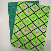 NeuOrigin Artistic Handcrafted Paper Notebooks with Tassels & Bookmark - Handcrafted in India