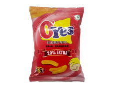 O'Yes Delicious Puffs Tangy Tamatar Flavour, 18g
